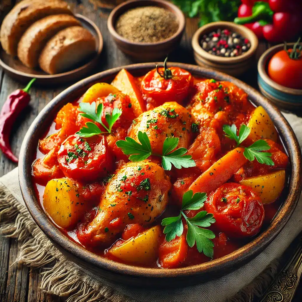 Chicken in Tomato Sauce