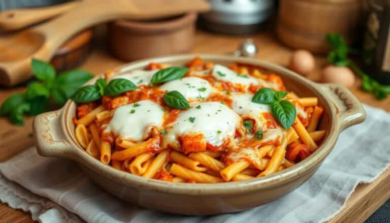 baked ziti recipe no meat