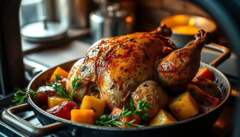 Delicious Braised Chicken with Crispy Skin