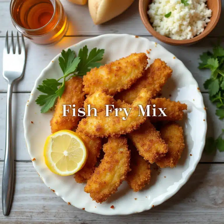 How to Make a Fish Fry Mix: Simple and Crispy