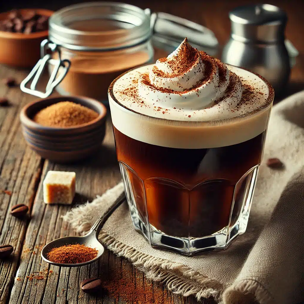 Here are alcohol-free versions of Irish Coffee and Irish Pudding for Top Table Recipes!