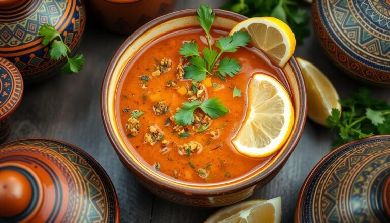 Harira traditional Moroccan Soup Recipe