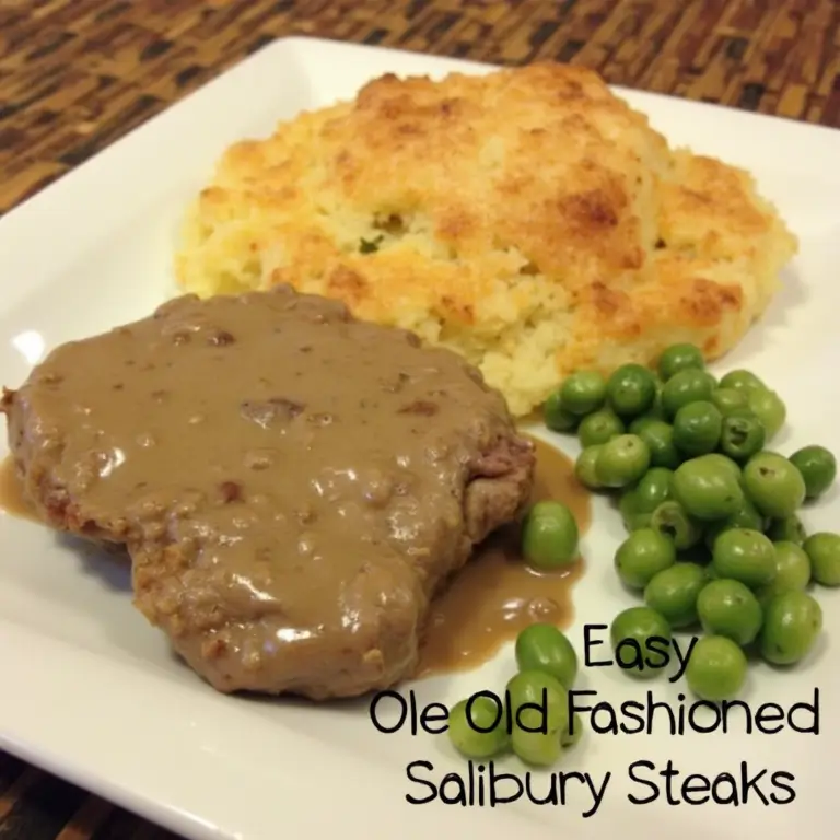 Easy Old Fashioned Salisbury Steak Recipe