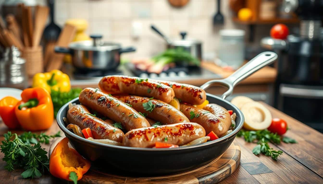 Aarons Meats Hot Italian Turkey Sausage