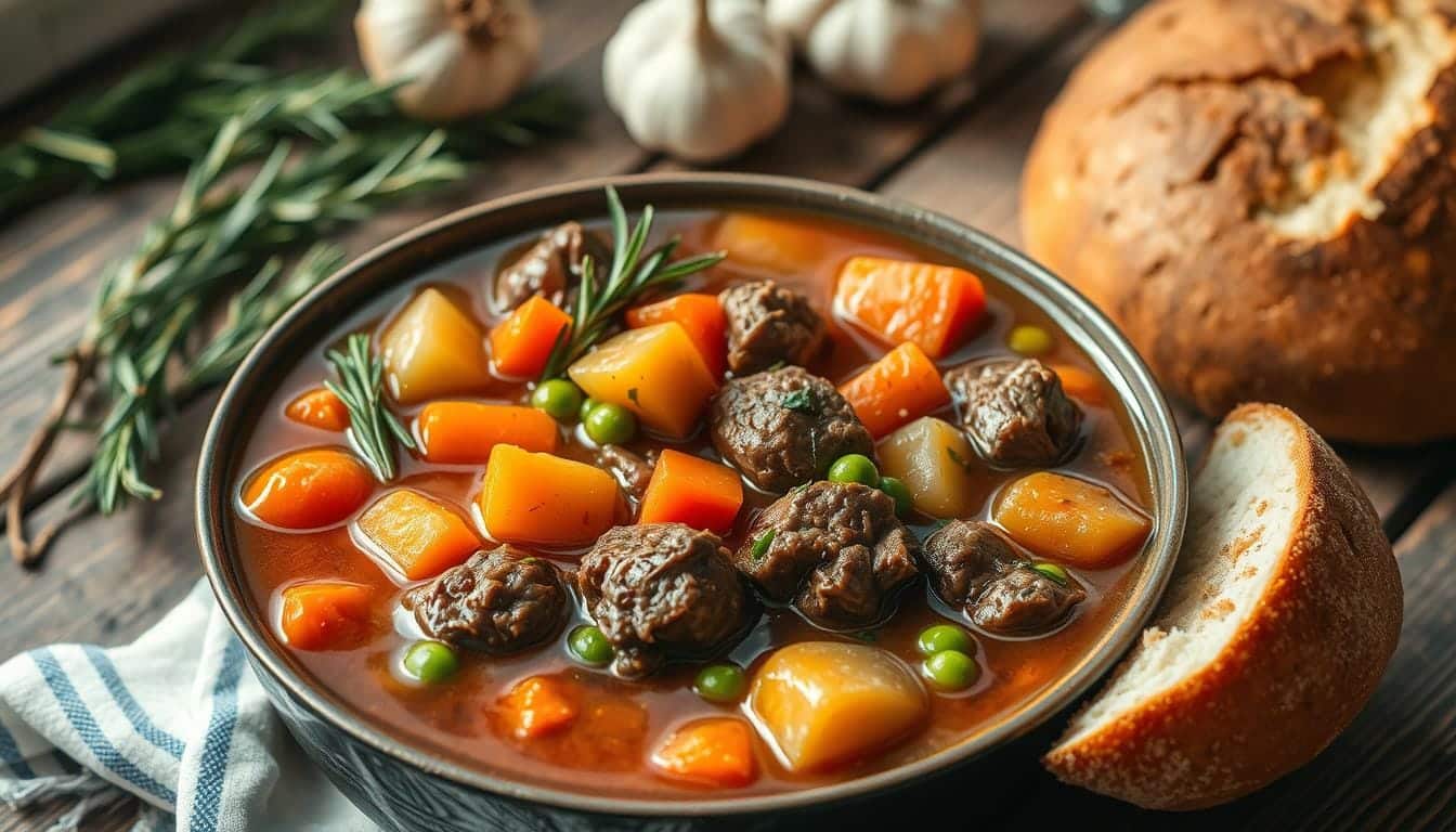 Delicious and aisy Beef Stew meat Vegetable Soup Recipe