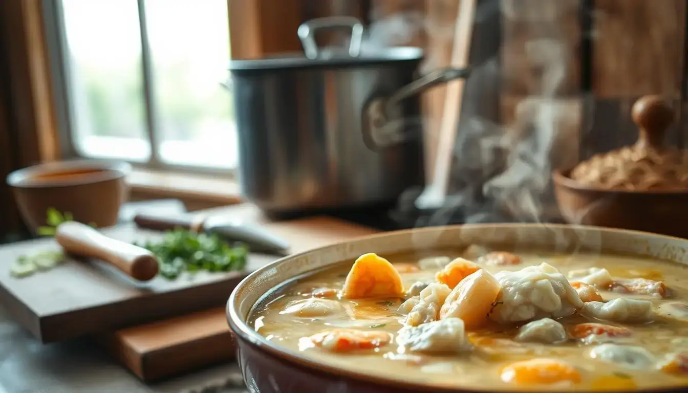 creamy seafood chowder recipe