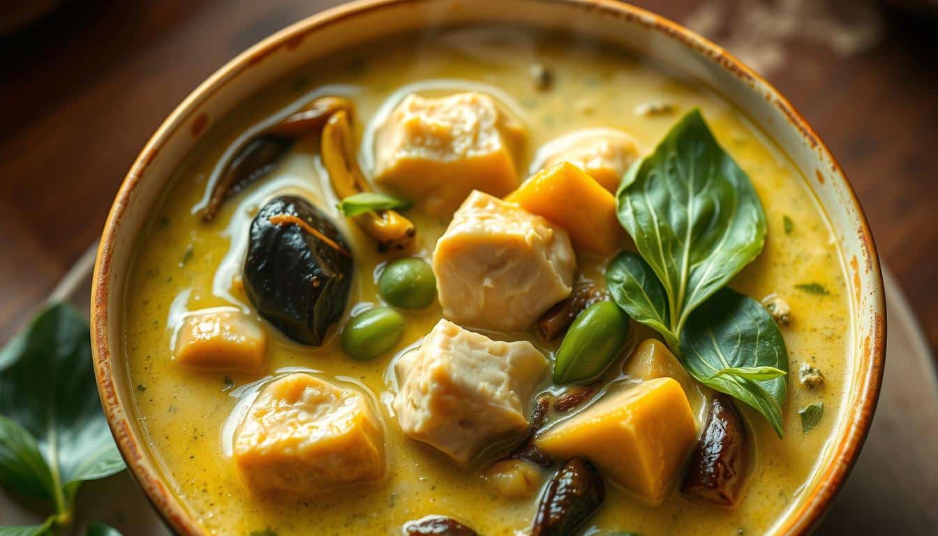 Green Curry: Creamy Coconut Milk and Flavorful Vegetables