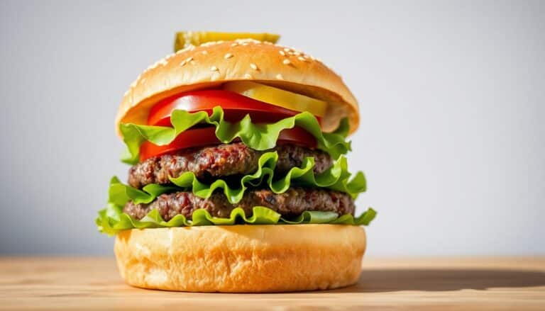 The Iconic Hamburger: Bun, Patty, Toppings