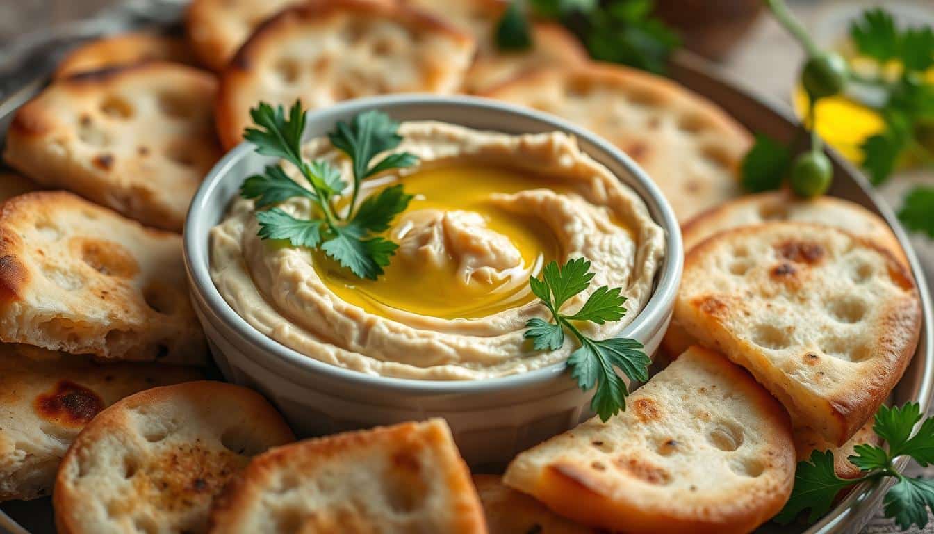 Delicious Hummus: A Creamy Chickpea & Tahini Dip
