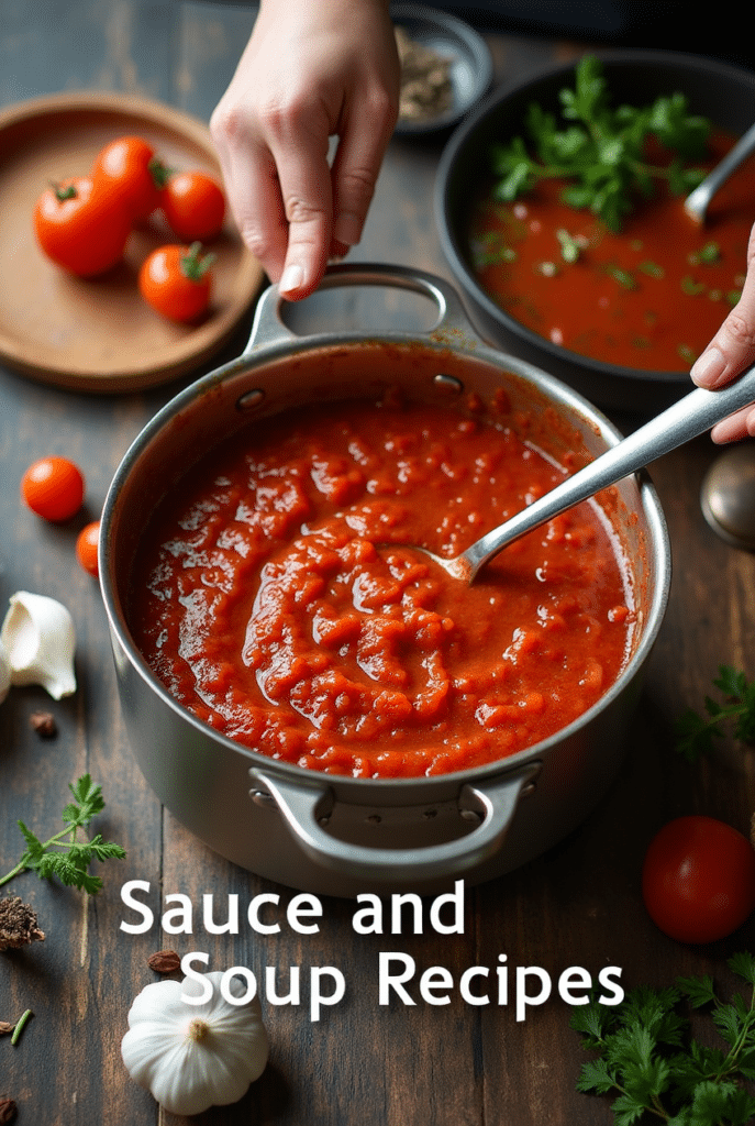 sauce and soup recipes