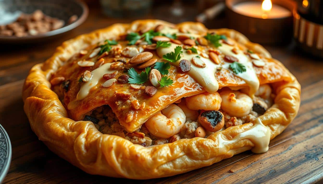 Authentic Pastilla: Seafood and Spice Delight