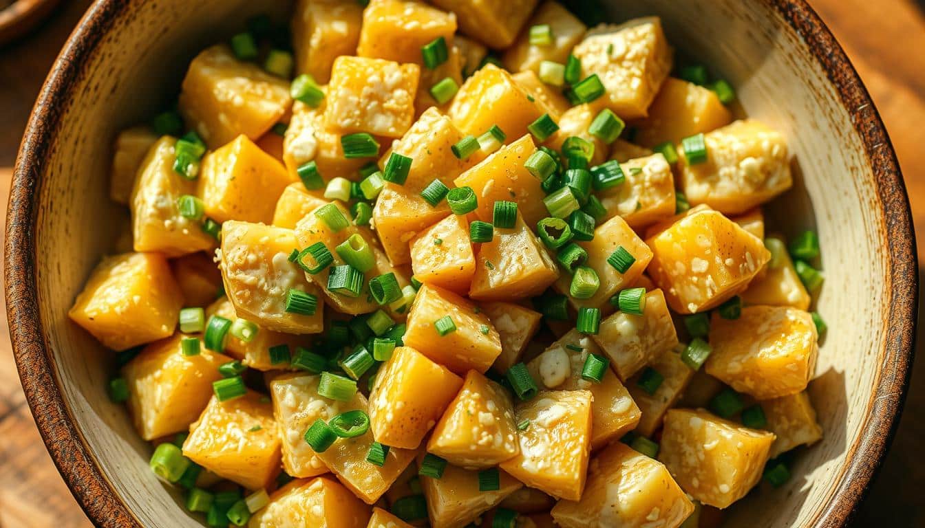 Savor the Flavor: Red Hot and Blue Potato Salad Recipe
