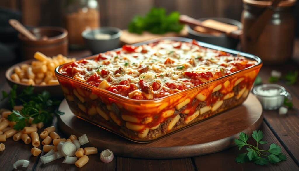 Hearty Johnny Marzetti (Midwest) Casserole: Comforting Classic